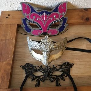 3 Masquerade Masks